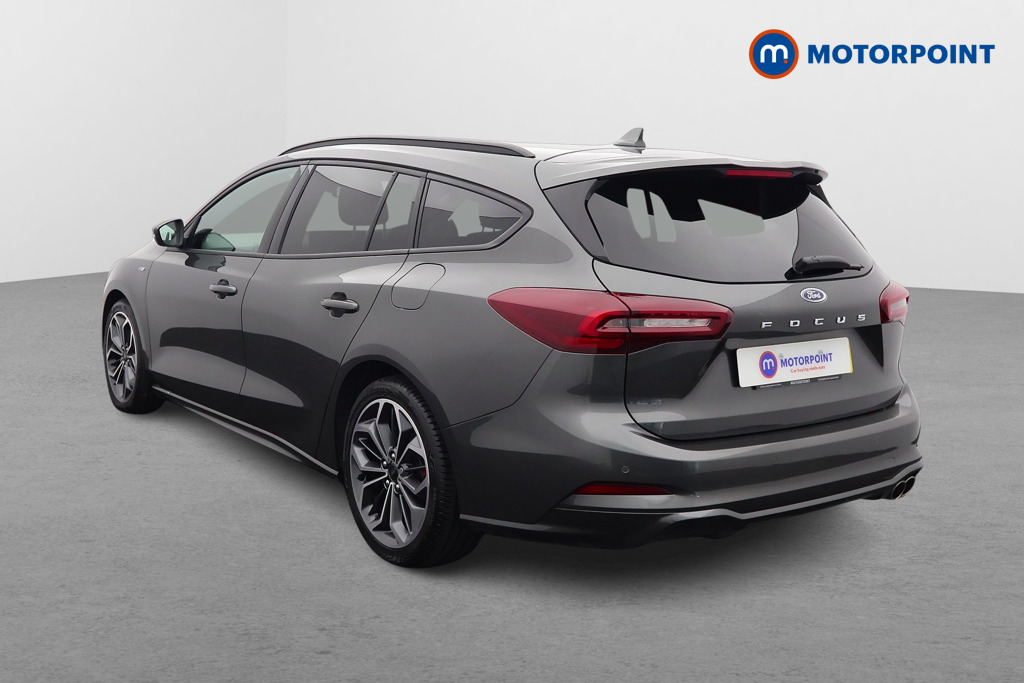 Ford Focus St-Line X Automatic Petrol-Electric Hybrid Estate - Stock Number (1576206) - Passenger side rear corner