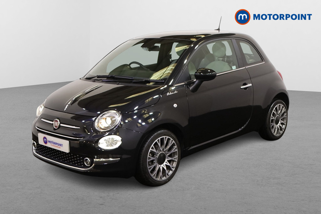 Fiat 500 Dolcevita Manual Petrol-Electric Hybrid Hatchback - Stock Number (1577116) - Passenger side front corner