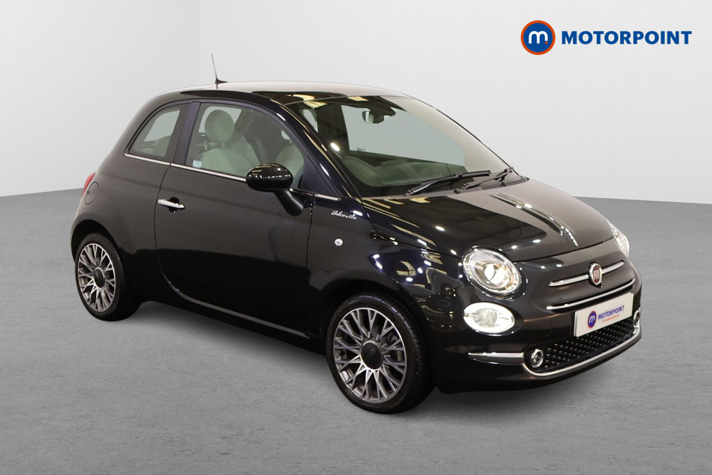 Fiat 500 Dolcevita Manual Petrol-Electric Hybrid Hatchback - Stock Number (1577116) - Drivers side front corner
