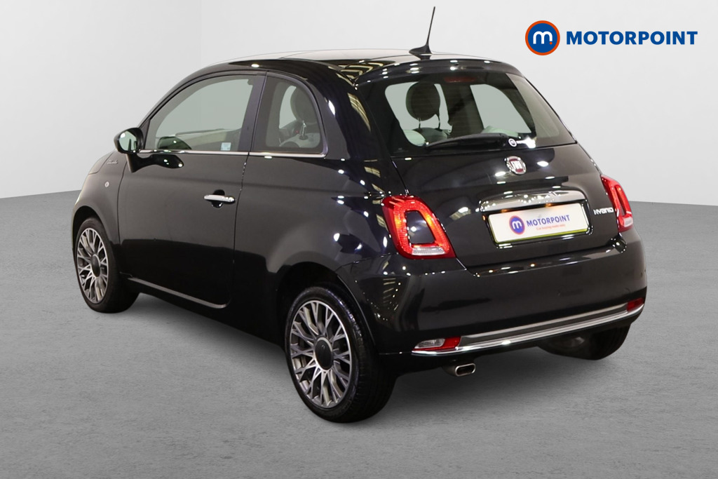 Fiat 500 Dolcevita Manual Petrol-Electric Hybrid Hatchback - Stock Number (1577116) - Passenger side rear corner