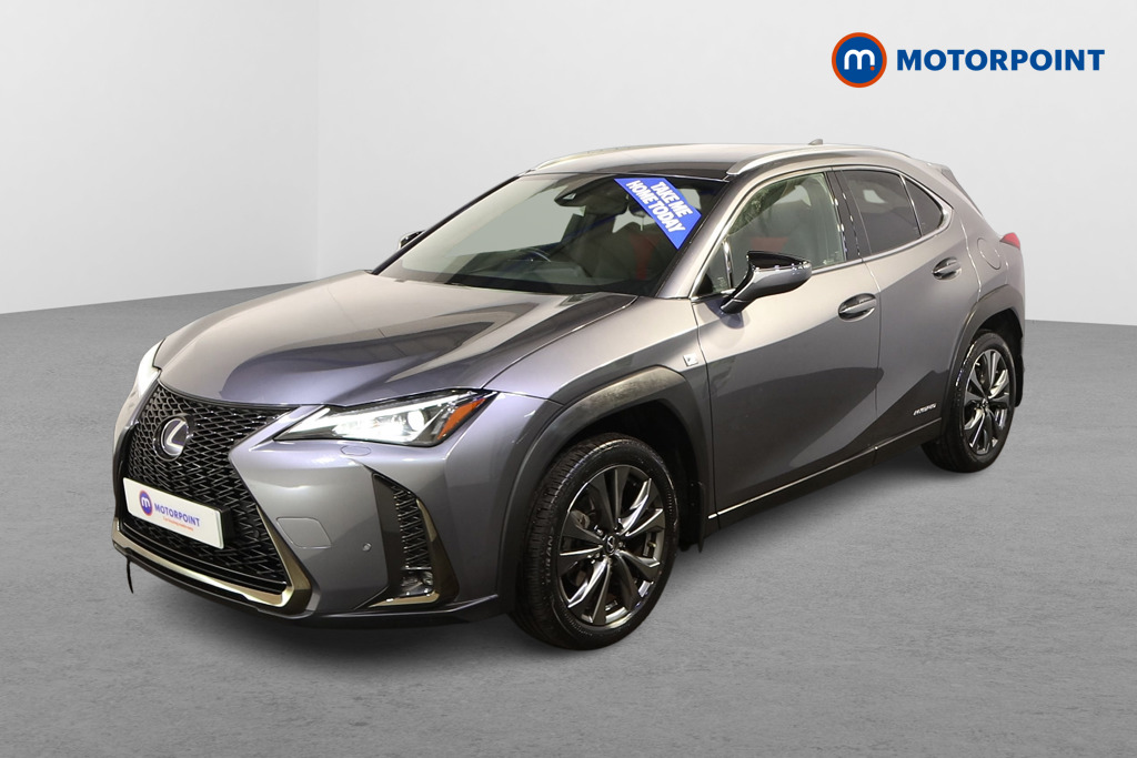 Lexus UX F-Sport Automatic Petrol-Electric Hybrid SUV - Stock Number (1579218) - Passenger side front corner