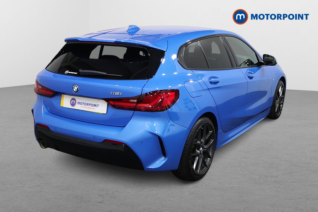 BMW 1 Series M Sport Automatic Petrol Hatchback - Stock Number (1579256) - Drivers side rear corner