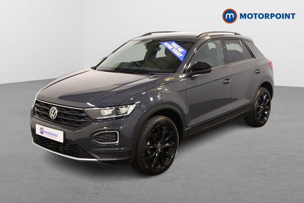 Volkswagen T-Roc Black Edition Automatic Petrol SUV - Stock Number (1580472) - Passenger side front corner