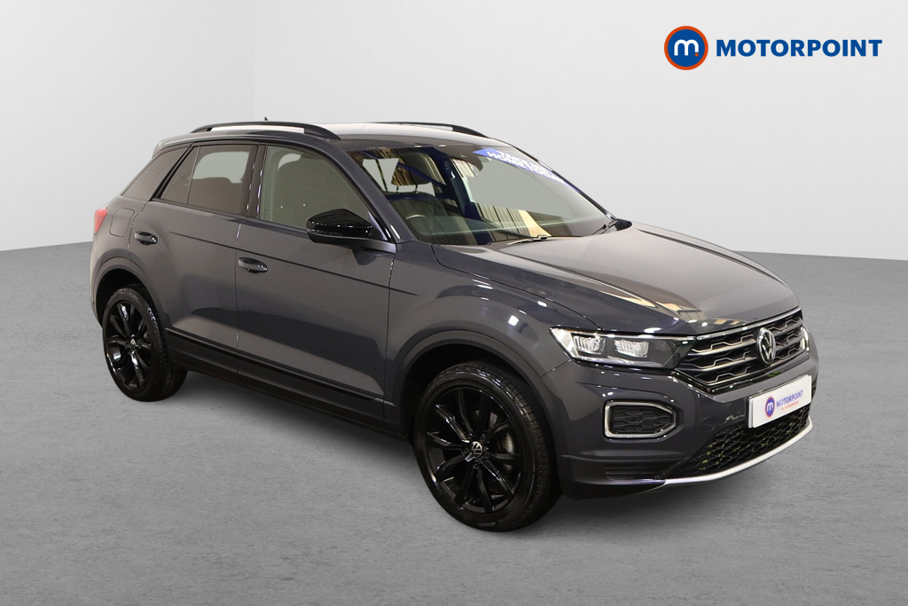 Volkswagen T-Roc Black Edition Automatic Petrol SUV - Stock Number (1580472) - Drivers side front corner