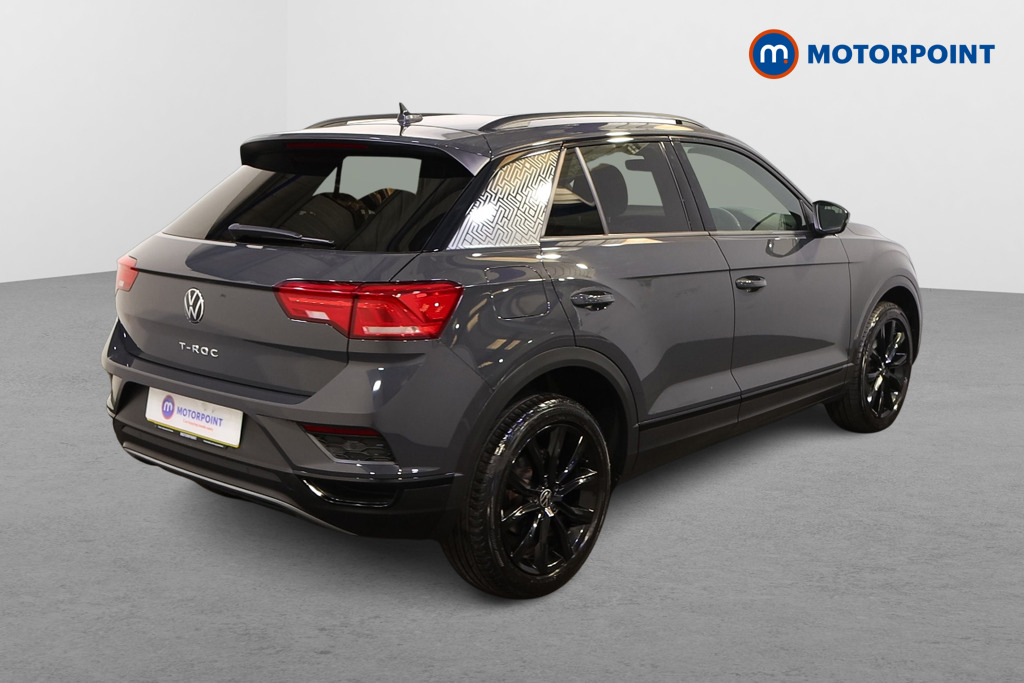 Volkswagen T-Roc Black Edition Automatic Petrol SUV - Stock Number (1580472) - Drivers side rear corner