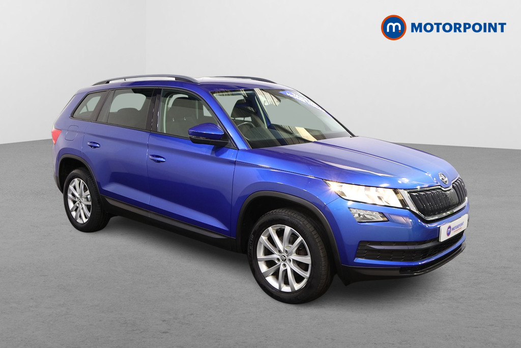 Skoda Kodiaq SE Manual Petrol SUV - Stock Number (1581538) - Drivers side front corner