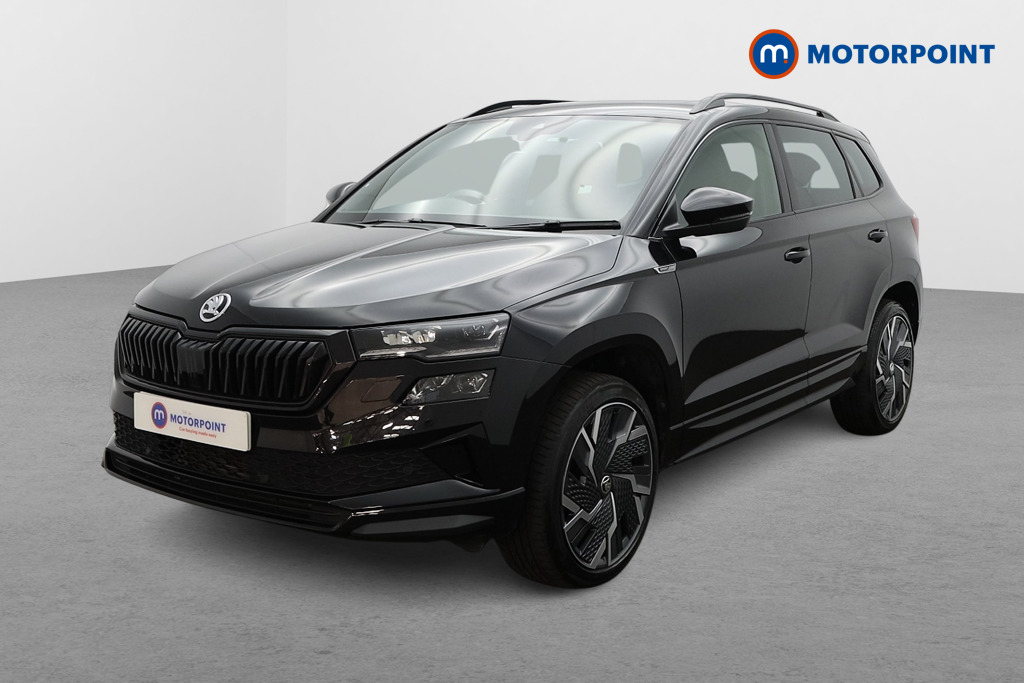 Skoda Karoq Sportline Automatic Diesel SUV - Stock Number (1582543) - Passenger side front corner