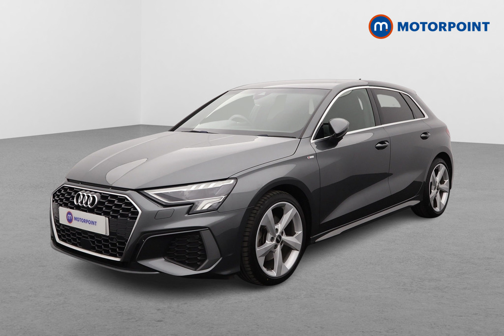 Audi A3 S Line Automatic Petrol Hatchback - Stock Number (1565437) - Passenger side front corner