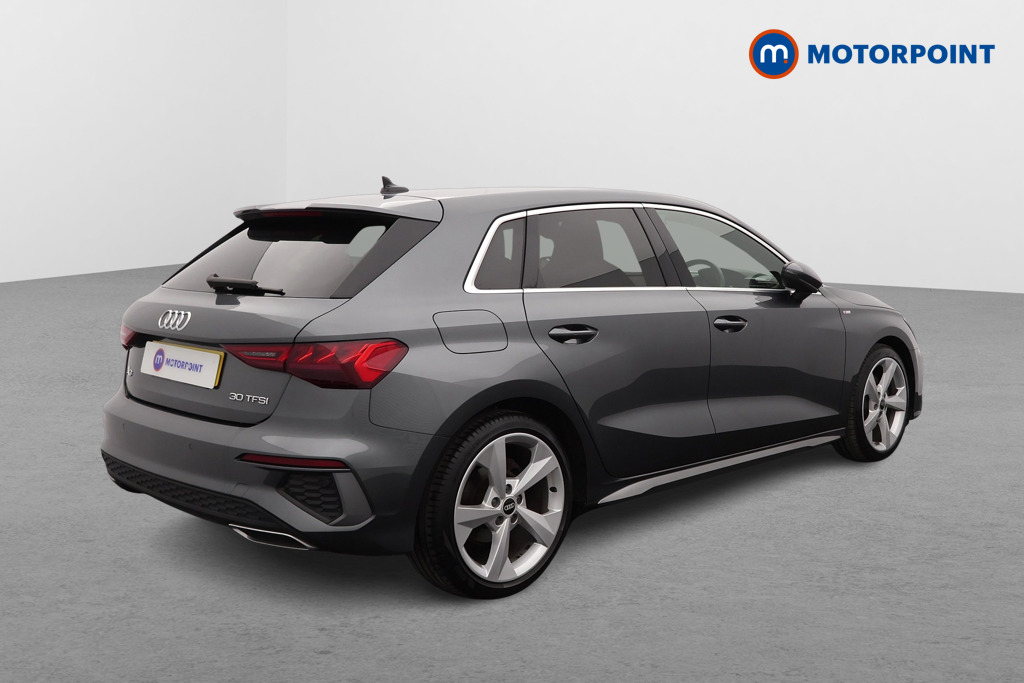 Audi A3 S Line Automatic Petrol Hatchback - Stock Number (1565437) - Drivers side rear corner
