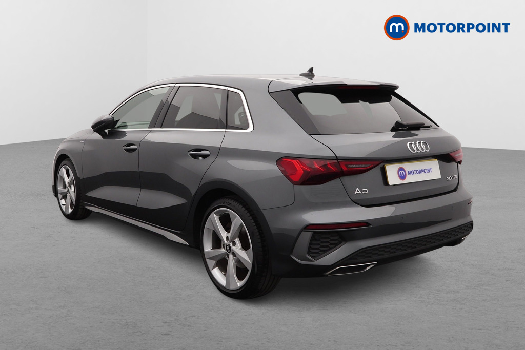 Audi A3 S Line Automatic Petrol Hatchback - Stock Number (1565437) - Passenger side rear corner