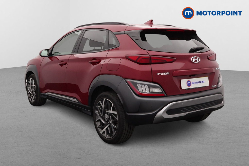 Hyundai Kona Premium Automatic Petrol-Electric Hybrid SUV - Stock Number (1574577) - Passenger side rear corner