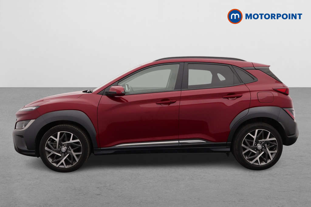Hyundai Kona Premium Automatic Petrol-Electric Hybrid SUV - Stock Number (1574577) - Passenger side