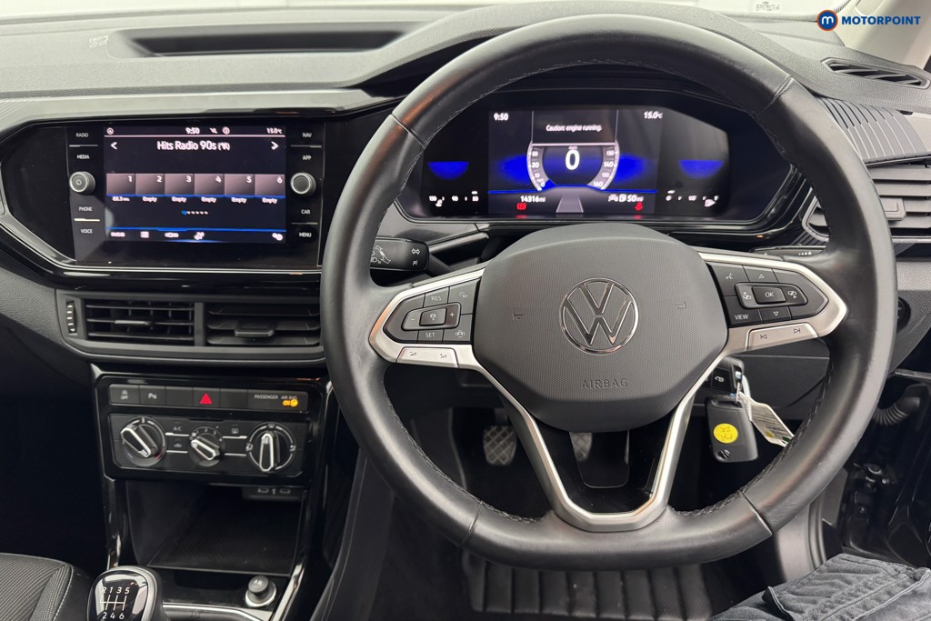 Volkswagen T-Cross Black Edition Manual Petrol SUV - Stock Number (1576230) - 1st supplementary image
