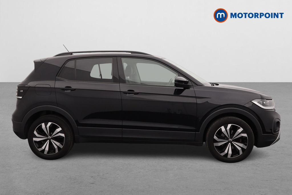 Volkswagen T-Cross Black Edition Manual Petrol SUV - Stock Number (1576230) - Drivers side