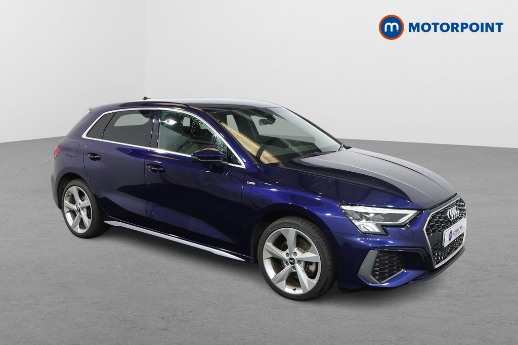 Audi A3 S Line Automatic Petrol Plug-In Hybrid Hatchback - Stock Number (1577788) - Drivers side front corner