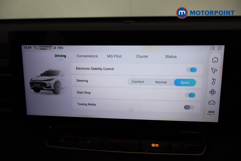 Mg Motor Uk HS Trophy Automatic Petrol SUV - Stock Number (1577872) - 9th supplementary image