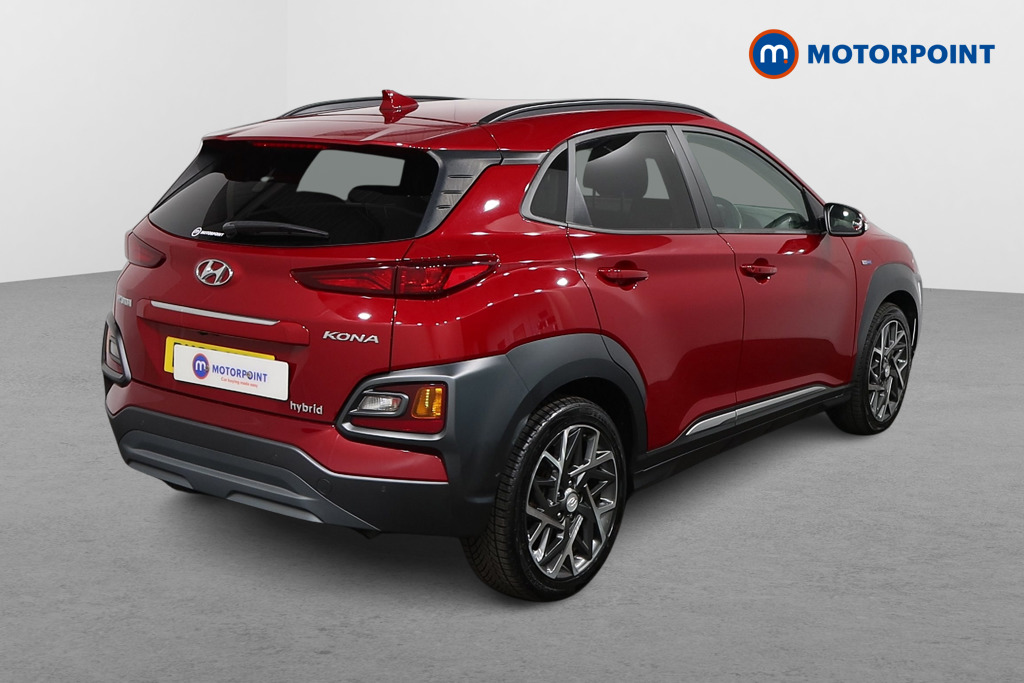 Hyundai Kona Premium Automatic Petrol-Electric Hybrid SUV - Stock Number (1578483) - Drivers side rear corner