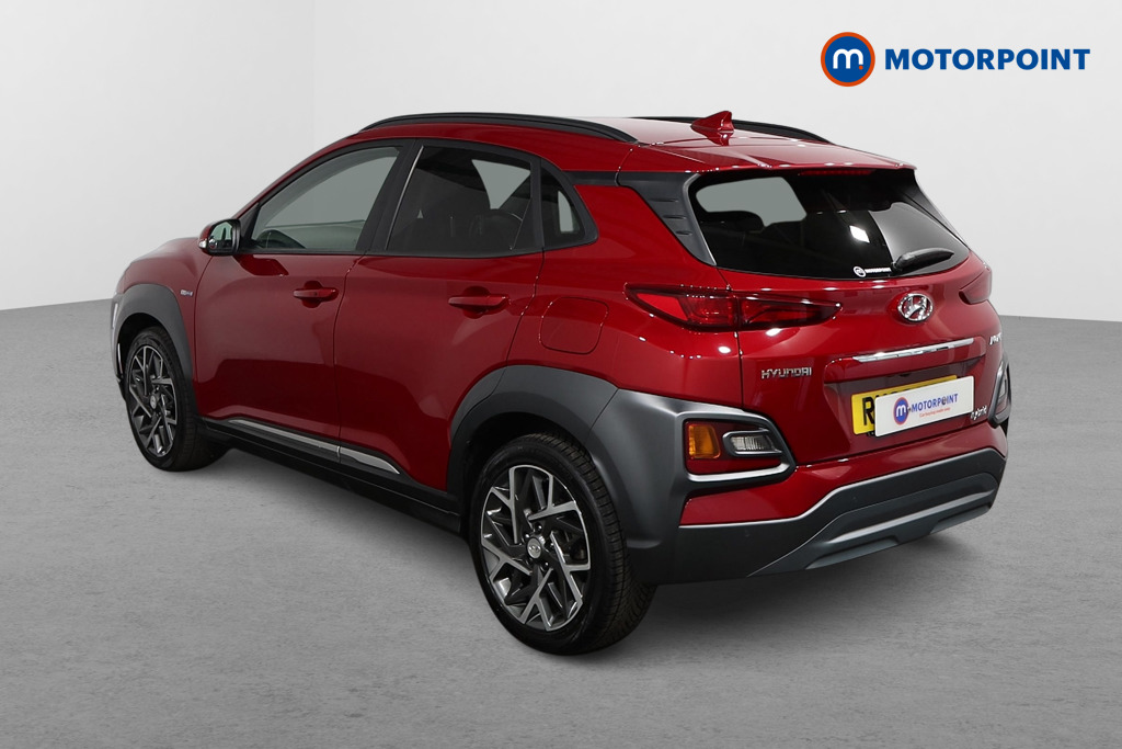 Hyundai Kona Premium Automatic Petrol-Electric Hybrid SUV - Stock Number (1578483) - Passenger side rear corner