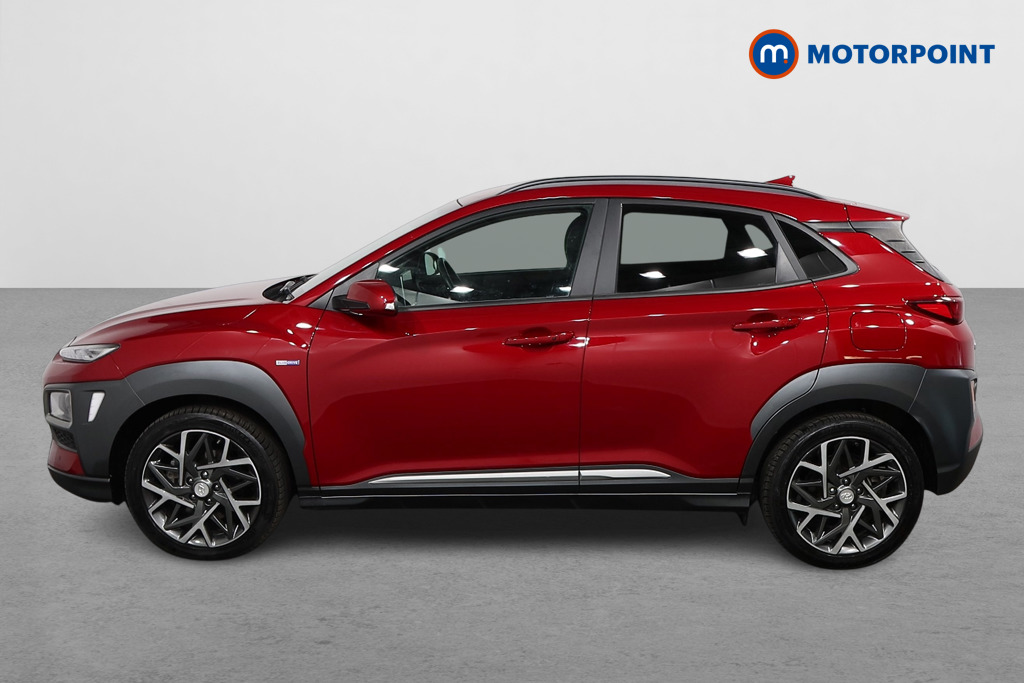 Hyundai Kona Premium Automatic Petrol-Electric Hybrid SUV - Stock Number (1578483) - Passenger side