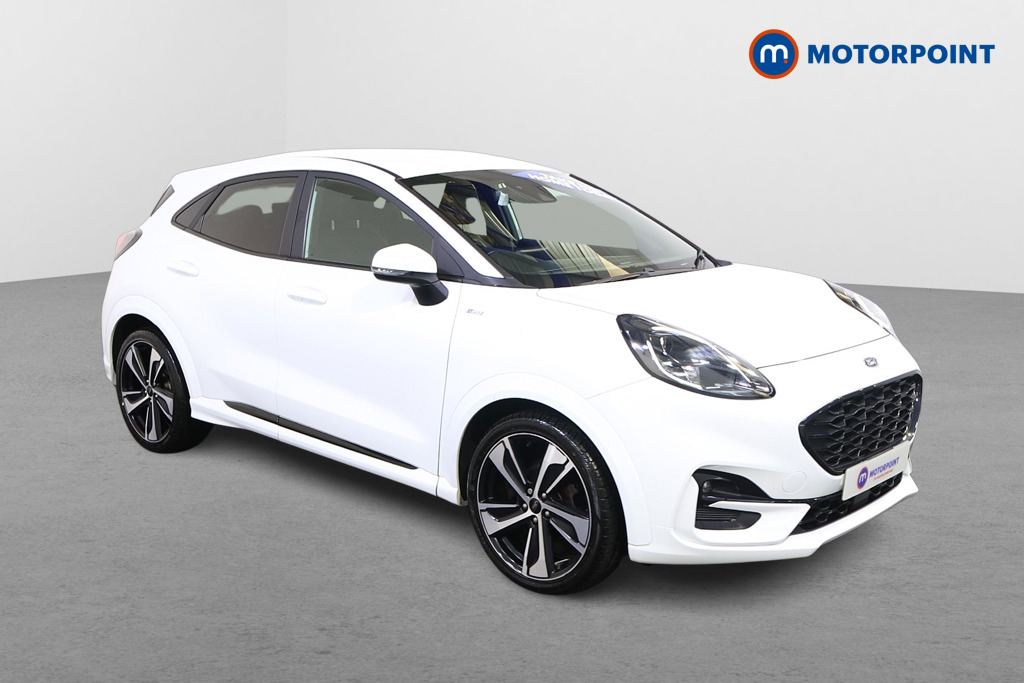 Ford Puma St-Line X Manual Petrol-Electric Hybrid SUV - Stock Number (1578894) - Drivers side front corner