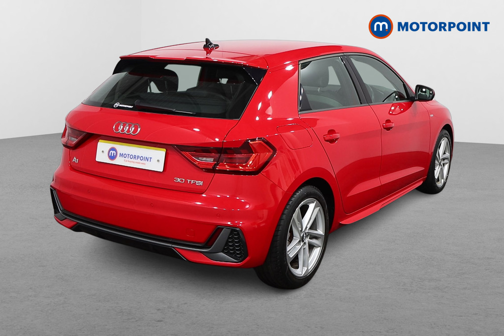 Audi A1 S Line Manual Petrol Hatchback - Stock Number (1580230) - Drivers side rear corner