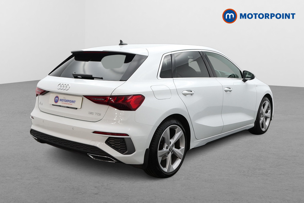 Audi A3 S Line Automatic Diesel Hatchback - Stock Number (1581569) - Drivers side rear corner