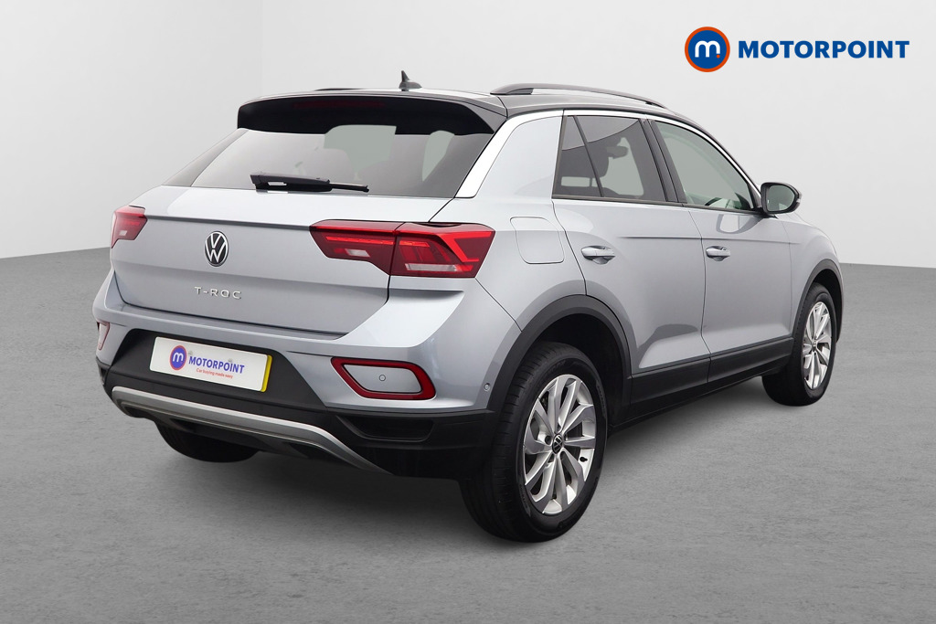 Volkswagen T-Roc Match Manual Petrol SUV - Stock Number (1581646) - Drivers side rear corner