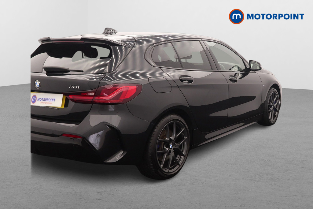BMW 1 Series M Sport Automatic Petrol Hatchback - Stock Number (1581763) - Drivers side rear corner