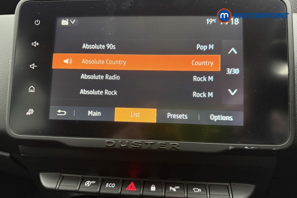 Dacia Duster Prestige Automatic Petrol SUV - Stock Number (1581774) - 4th supplementary image