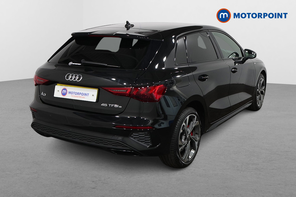 Audi A3 S Line Competition Automatic Petrol Plug-In Hybrid Hatchback - Stock Number (1582522) - Drivers side rear corner