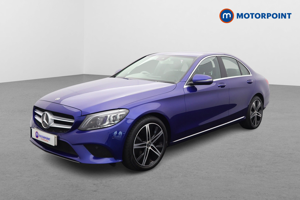Mercedes-Benz C Class Sport Automatic Petrol Saloon - Stock Number (1583271) - Passenger side front corner