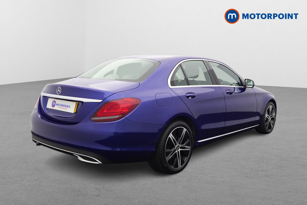 Mercedes-Benz C Class Sport Automatic Petrol Saloon - Stock Number (1583271) - Drivers side rear corner
