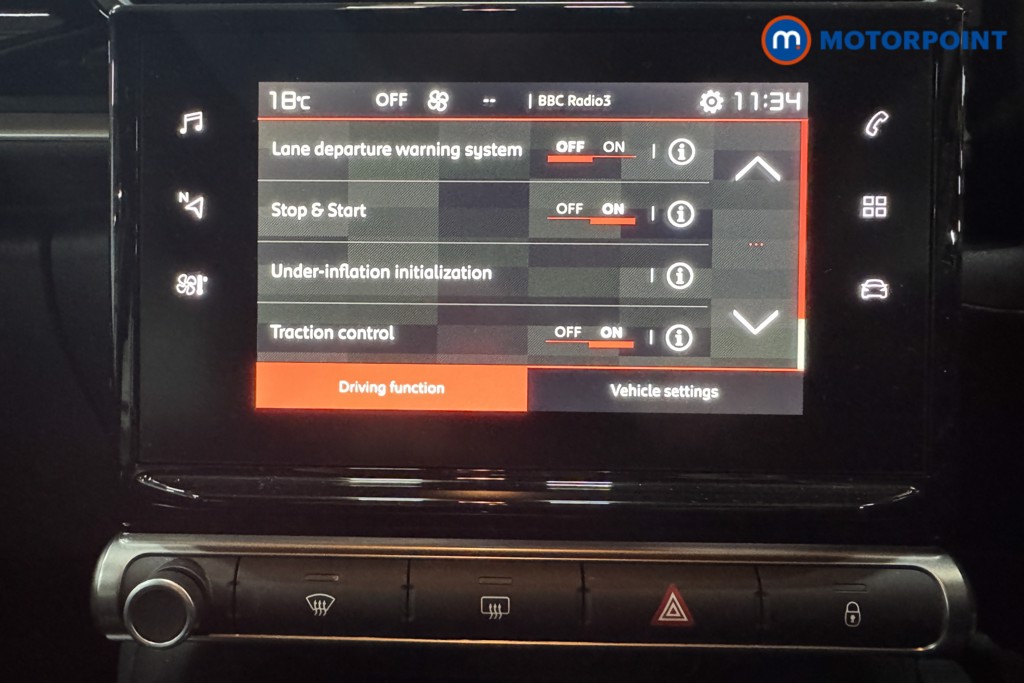 Citroen C3 Sense Manual Petrol Hatchback - Stock Number (1565684) - 11th supplementary image