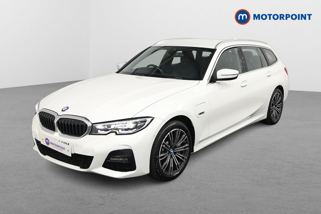 BMW 3 Series M Sport Automatic Petrol Plug-In Hybrid Estate - Stock Number (1573924) - Passenger side front corner