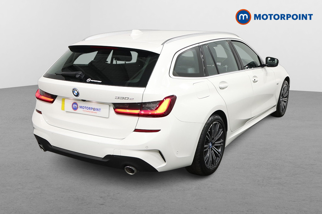 BMW 3 Series M Sport Automatic Petrol Plug-In Hybrid Estate - Stock Number (1573924) - Drivers side rear corner