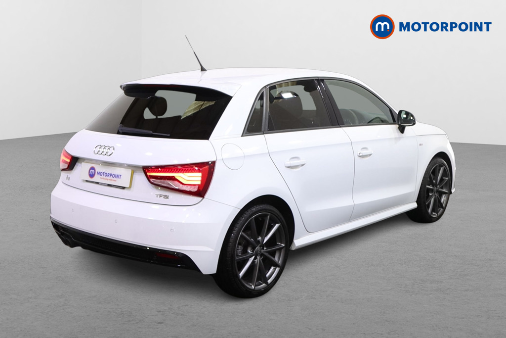 Audi A1 Black Edition Nav Automatic Petrol Hatchback - Stock Number (1578710) - Drivers side rear corner