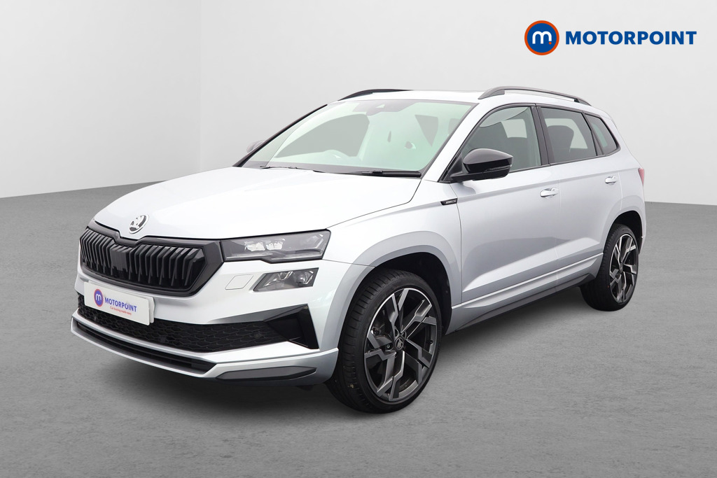 Skoda Karoq Sportline Edition Manual Petrol SUV - Stock Number (1580027) - Passenger side front corner