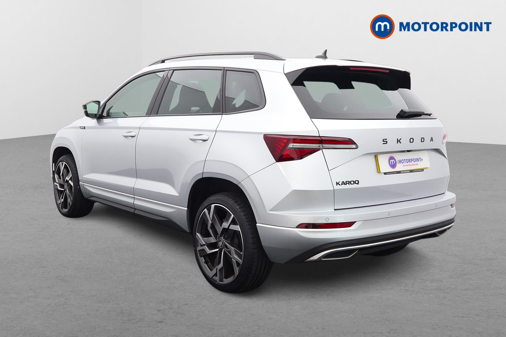 Skoda Karoq Sportline Edition Manual Petrol SUV - Stock Number (1580027) - Passenger side rear corner