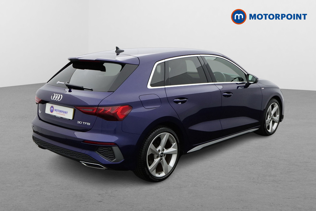 Audi A3 S Line Automatic Petrol Hatchback - Stock Number (1583302) - Drivers side rear corner