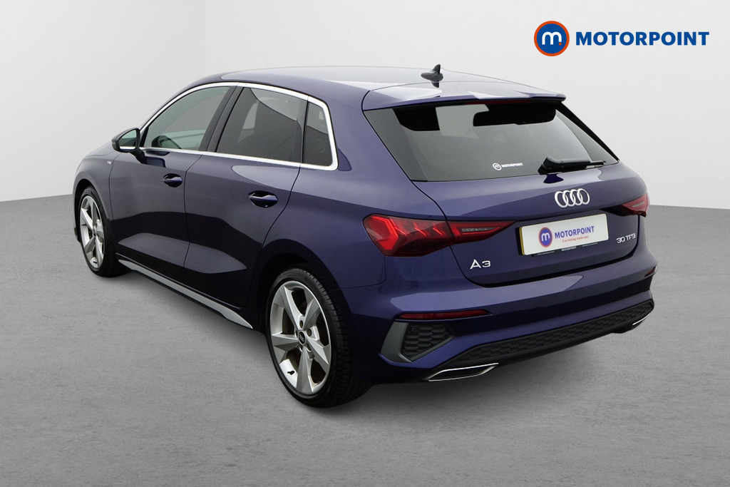 Audi A3 S Line Automatic Petrol Hatchback - Stock Number (1583302) - Passenger side rear corner