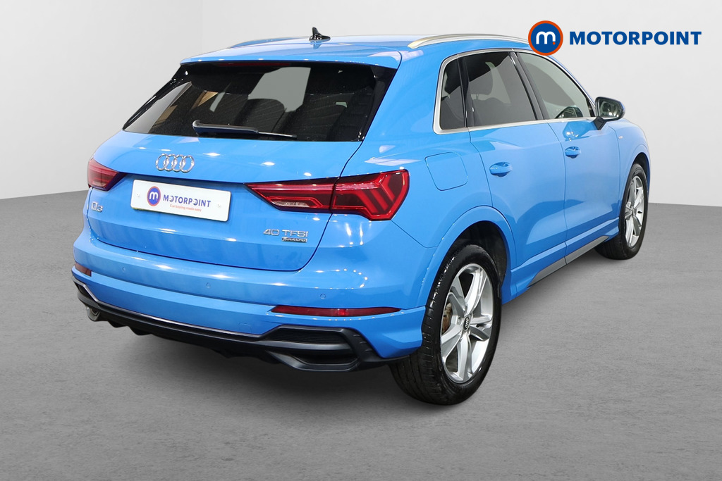 Audi Q3 S Line Automatic Petrol SUV - Stock Number (1574909) - Drivers side rear corner