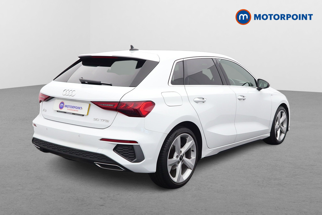 Audi A3 S Line Automatic Petrol Hatchback - Stock Number (1578021) - Drivers side rear corner