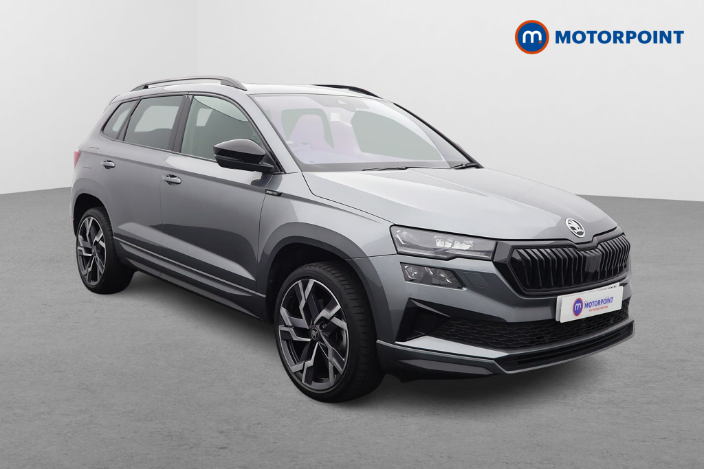 Skoda Karoq Sportline Edition Automatic Petrol SUV - Stock Number (1580028) - Drivers side front corner