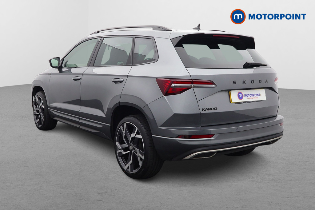 Skoda Karoq Sportline Edition Automatic Petrol SUV - Stock Number (1580028) - Passenger side rear corner