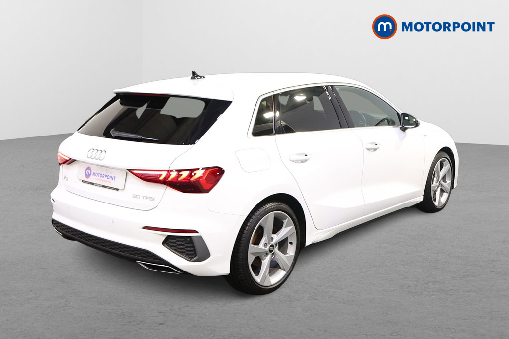 Audi A3 S Line Automatic Petrol Hatchback - Stock Number (1580928) - Drivers side rear corner
