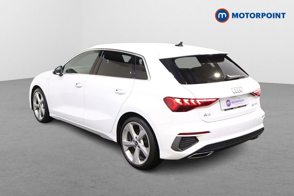 Audi A3 S Line Automatic Petrol Hatchback - Stock Number (1580928) - Passenger side rear corner