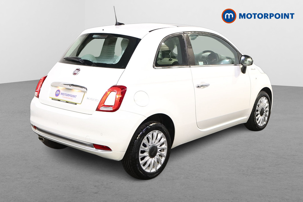 Fiat 500 Dolcevita Manual Petrol Hatchback - Stock Number (1580942) - Drivers side rear corner