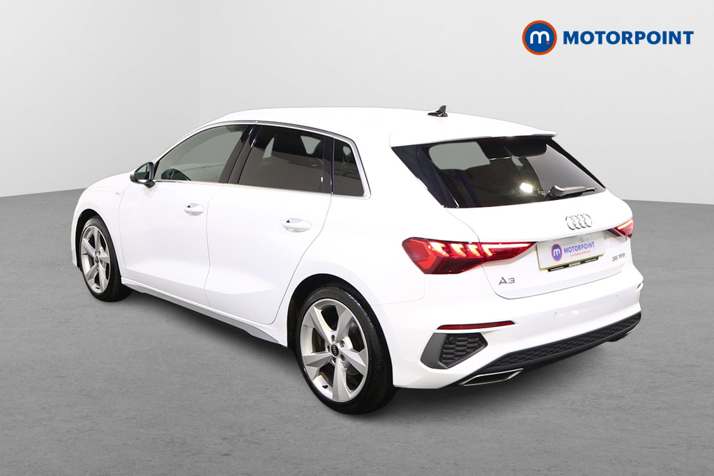 Audi A3 S Line Manual Petrol Hatchback - Stock Number (1581213) - Passenger side rear corner