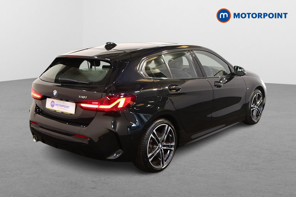 BMW 1 Series M Sport Automatic Petrol Hatchback - Stock Number (1582301) - Drivers side rear corner