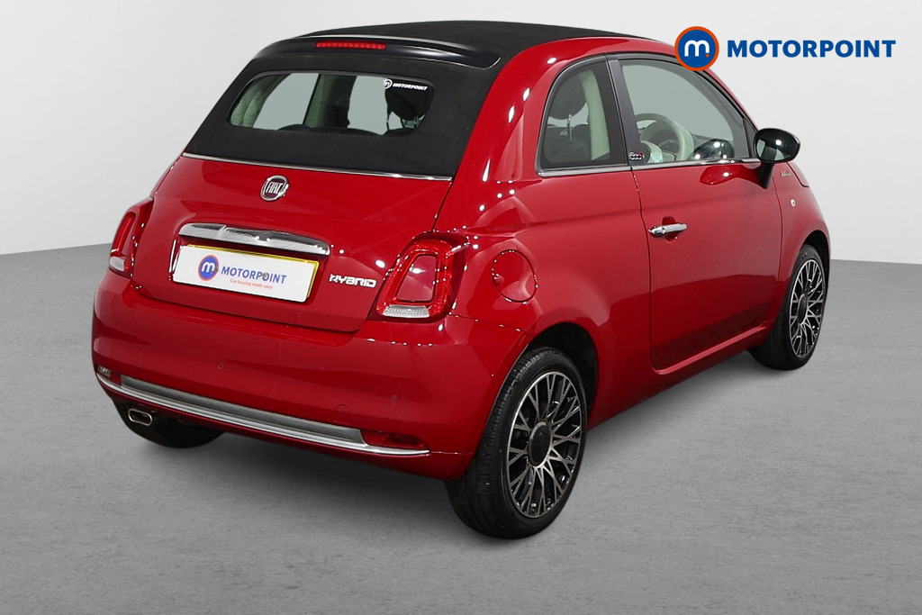Fiat 500 Dolcevita Manual Petrol Convertible - Stock Number (1582688) - Drivers side rear corner
